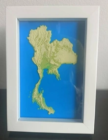 Cadre photo 3D Thaïlande