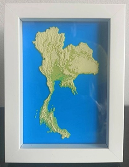 Cadre photo 3D Thaïlande